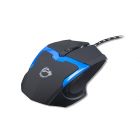 USB Optical Mouse with LED Backlit - Blue