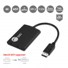 4K 1x2 DisplayPort 1.2 to HDMI MST Splitter