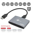 1x3 DisplayPort 1.4 to DisplayPort MST Splitter