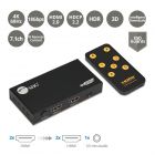 2-Port HDMI 4K60Hz HDR Splitter / Switcher