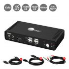 2-Port HDMI Video Console KVM Switch with USB 2.0