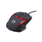 USB Optical Mouse with LED Backlit - Red