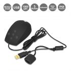 Medical Grade Antibacterial Washable & Dustproof USB Mouse with Button Type Scroll