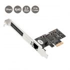 Single 2.5G 4-Speed Multi-Gigabit Ethernet PCIe Card