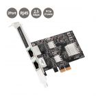 Dual 2.5G 4-Speed Multi-Gigabit Ethernet PCIe Card