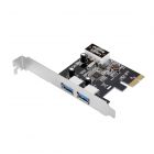 USB 3.0 2-Port (Ext) PCIe Host Card 