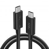 Thunderbolt 4 Cable 2.3ft(0.7M) - 8K@60Hz - 40Gbps Data Transfer - 240W Charging - Thunderbolt 4 USB C to USB C Cable - Intel Thunderbolt Certified