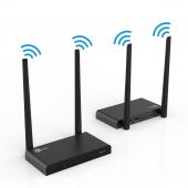Full HD Wireless HDMI Extender Kit with IR and HDMI Loop-Out, 1080p, Up to 492ft, Up to 4 Receivers