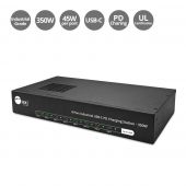 8-Port Industrial USB-C PD Charging Station - 350W, Up to 45W per port, UL certification