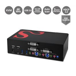 Mxzzand DVI Switch DVI Switcher DVI KVM Switch with Cable USB DVI Switch for Schools for Offices Mxzzand DVI Switch DVI Switcher DVI KVM Switch with Cable USB DVI Switch for Schools for Offices