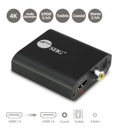 4K HDMI with Audio Extractor Converter