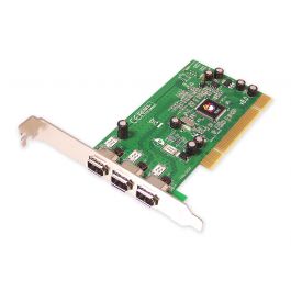 Video Capture Card 3 Port PCI 1394 Firewire Card for TSB43AB23 Master 
