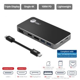 USB-C MST Video Travel Docking with PD