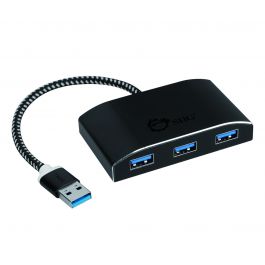 SuperSpeed USB 3.0 4-Port Powered Hub
