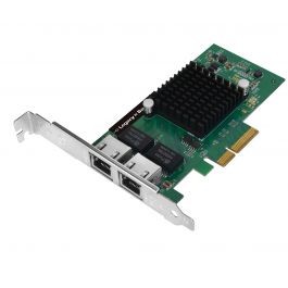 Dual-Port Gigabit Ethernet PCIe 4-Lane Card - I350-T2