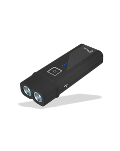 Portable Battery Power Bank Plus USB Light Combo