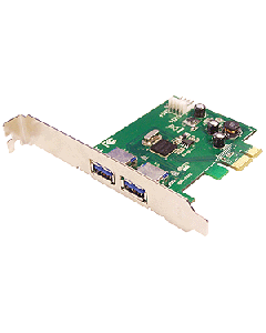DP SuperSpeed USB 2-Port PCIe