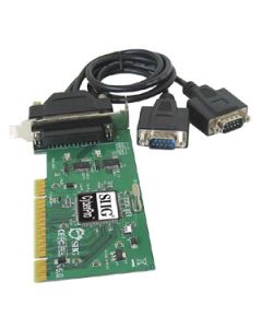 Low Profile PCI-2S+DOS with mini 2-port fanout cable
