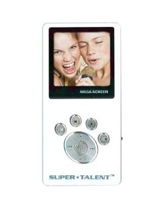 1GB Mega Screen MP3 Player (White)