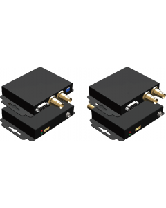 HDMI Extender over Single Coax with RS-232, local loopout, POC