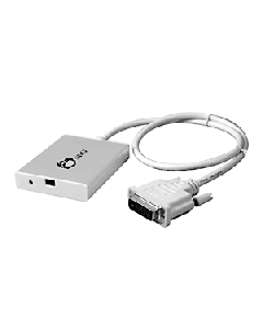 DVI to Mini DisplayPort Converter with Audio