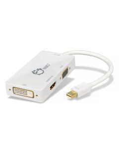 Mini DisplayPort 1.2 to HDMI/DVI/VGA Conversion Adapter