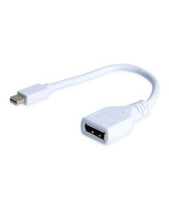 mDP to DisplayPort 4K Adapter - White