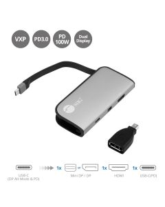 USB-C to mDP & HDMI VXP Video Adapter with PD 3.0
