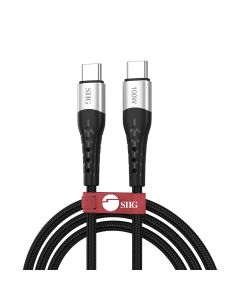USB-C to USB-C 100W Charging and Sync Cable - 6ft