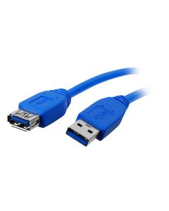 SuperSpeed USB Cable Extender - 1M - connectors