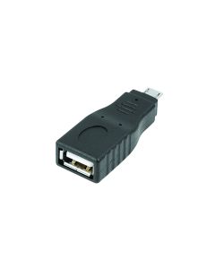 Micro-B USB Male to USB Female OTG Host Adapter - Female USB Type A