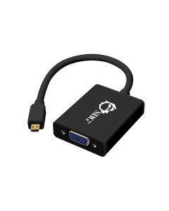 Aluminum Micro HDMI to VGA Adapter Converter with Audio