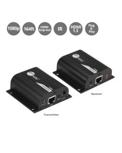 Full HD HDMI Extender over Cat5e/6 with IR and local HDMI out - 164ft