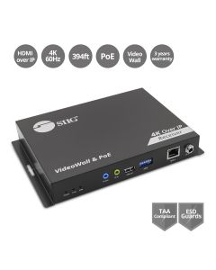 4K 60Hz HDMI over IP Matrix- Receiver