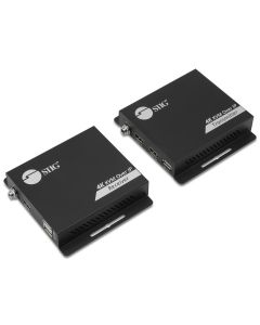 HDMI 4K30Hz KVM Over IP Extender - 120m(394ft) - Over IP KVM Extender - One to Many - HDMI Loop-out - Downscaler - Low-latency