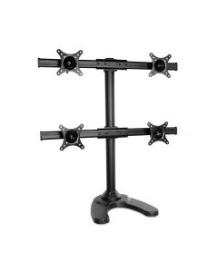 Quad Monitor Desk Stand - 13" to 24"