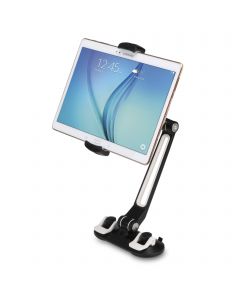 Full-Motion Tablet Suction Mount Holder - Black