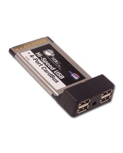 Hi-Speed USB 4-Port Cardbus