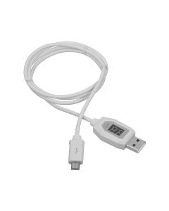 LED Power Display Micro USB Charge & Sync Cable - 1M