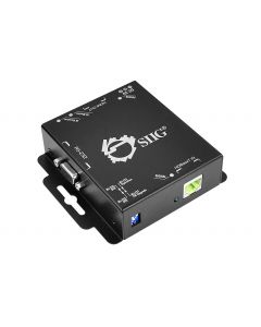 HDMI Extender over Single CAT5e with RS-232 & IR_Receiver front view
