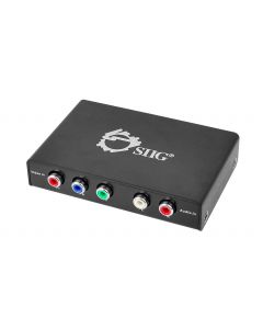 Component Video & Audio to HDMI Converter