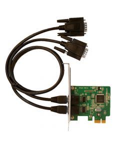 DP 2-Port Industrial RS-232 PCI Express Adapter Card