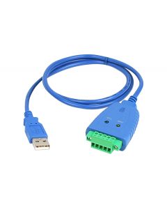 1-Port Industrial USB to RS-422/485 Serial Adapter Cable with 3KV Isolation Protection