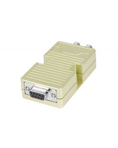 RS-232 to Multi-Mode Fiber Optic Media Converter