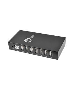 7-port Industrial USB 2.0 Hub with 15KV ESD Protection