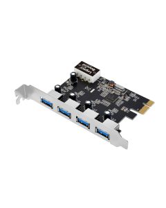 USB 3.0 4-Port (Ext) PCIe Host Card