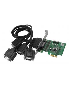 DP CyberSerial 4S PCIe with 4-port fan-out cable 