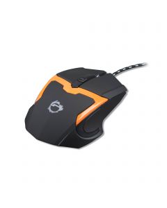 USB Optical Mouse with LED Backlit - Orange