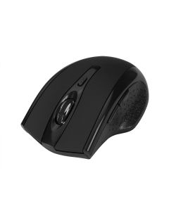 6-Button Ergonomic Wireless Optical Mouse - Black