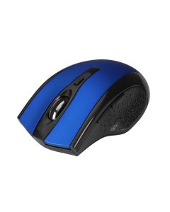 6-Button Ergonomic Wireless Optical Mouse - Blue